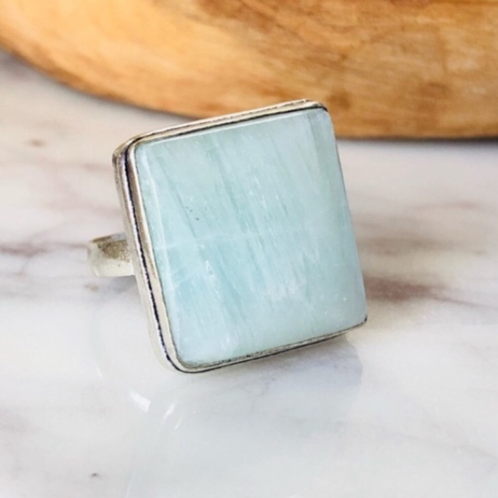 Hememorphite Silver Ring